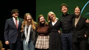 Bilde av påtroppende arbeidsutvalg NSO